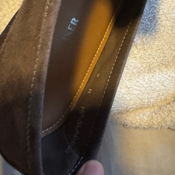 Donald pliner brown gray loafers men’s - Picture 6 of 6